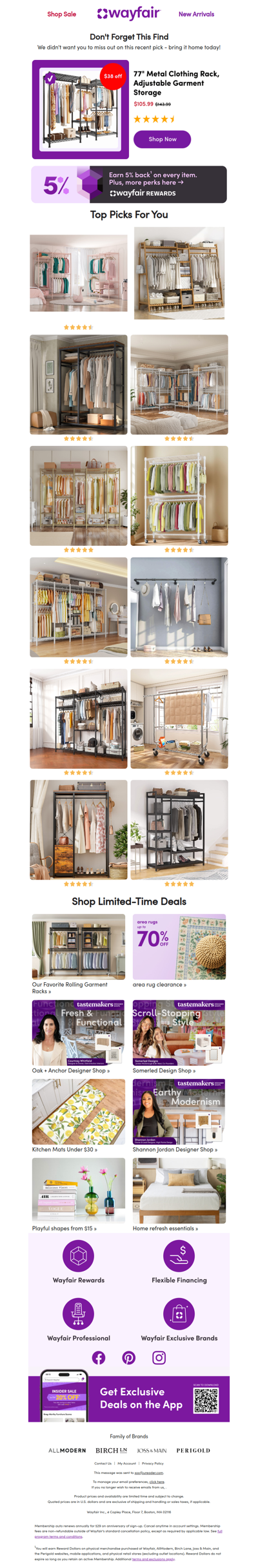 Your clothing & garment racks search is over!