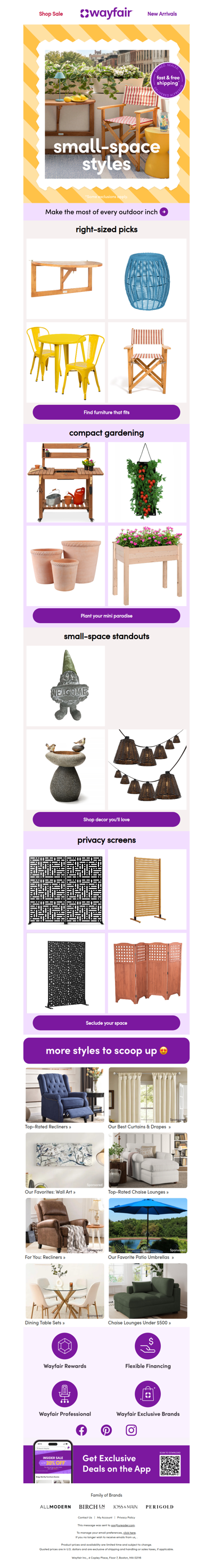 Your apartment balcony 🤝 these outdoor picks