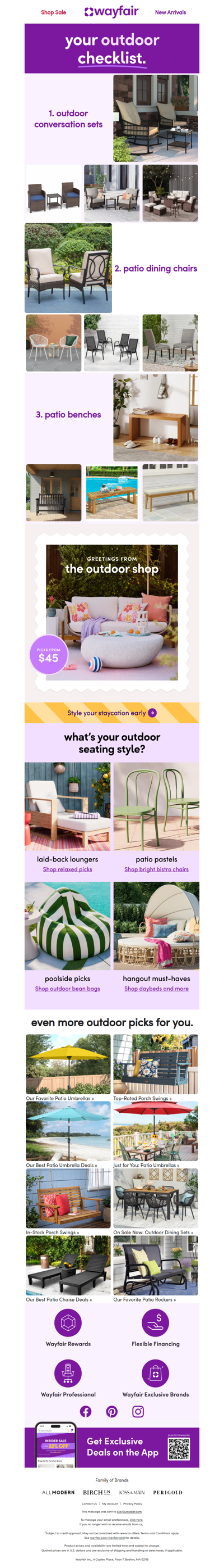 Upgrade your outdoor space in 3 easy steps ✨