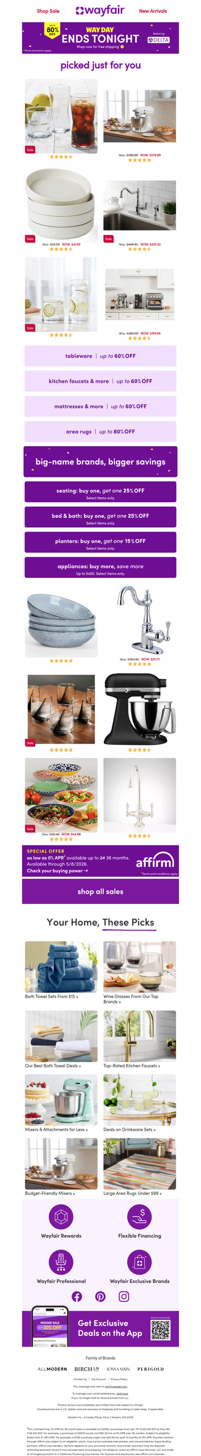 GLASSWARE & BARWARE ⭕ ⭕ WAY DAY ⭕ LAST DAY ⭕ ⭕