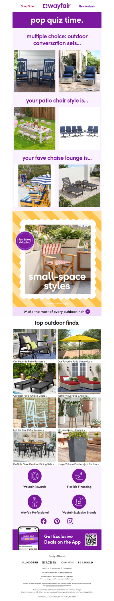 ✨ Which outdoor furniture style is so you?