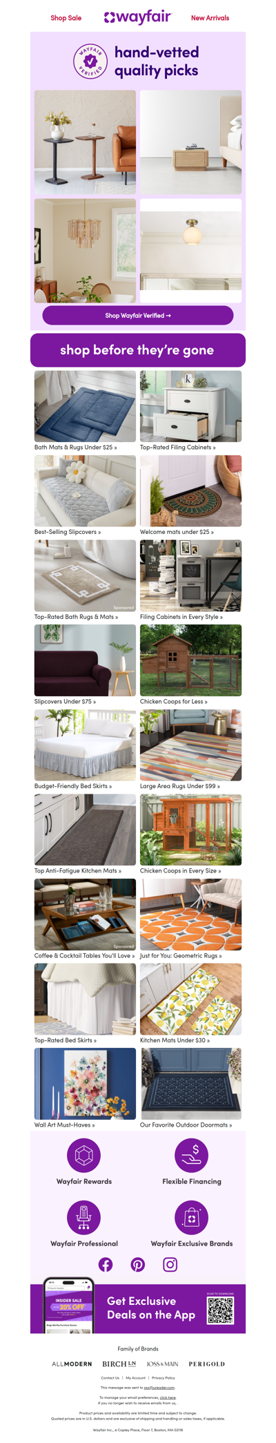 End Tables that passed our 10-point quality inspection