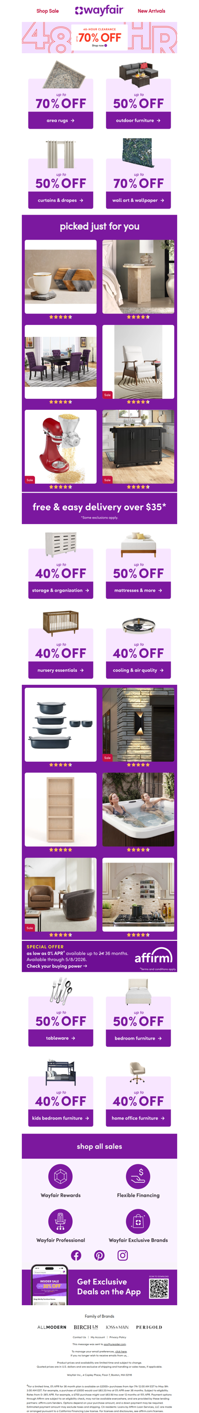 ❗ UP TO 70% OFF ❗ 2 DAYS ONLY ❗