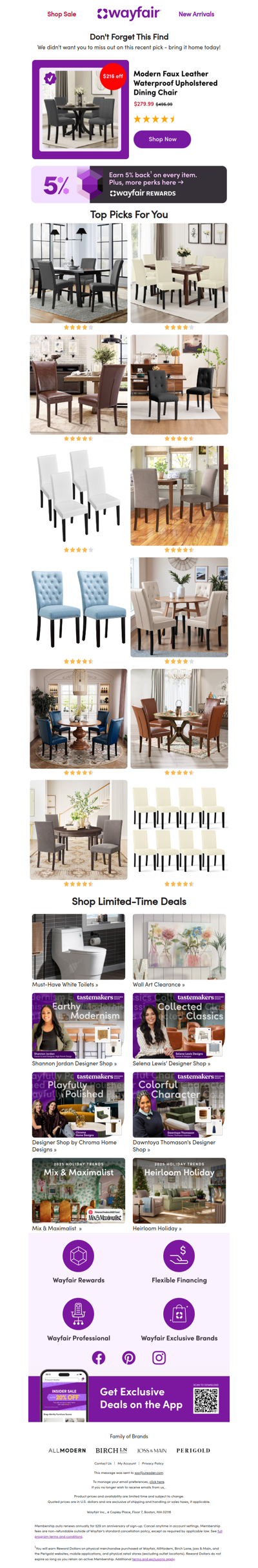 Your dining chair search is over!