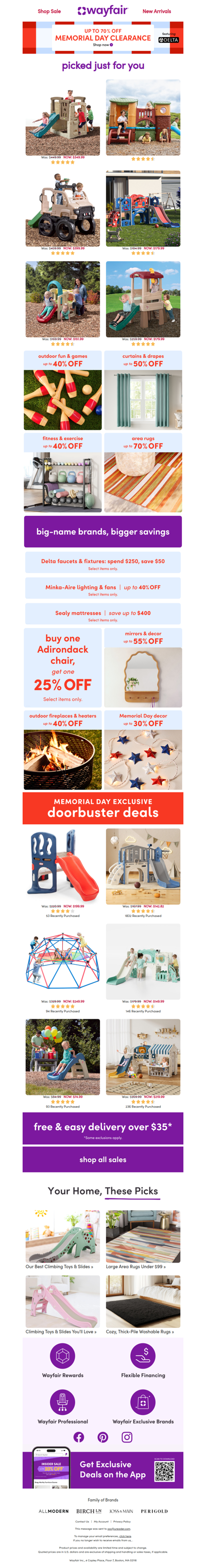CLIMBING TOYS & SLIDES 📣 PSA 📣 UP TO 70% OFF 📣