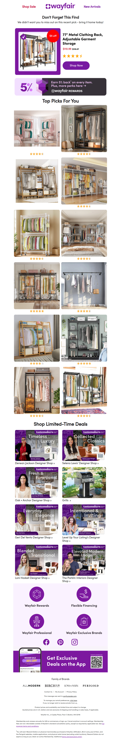 Your clothes rack search is over!