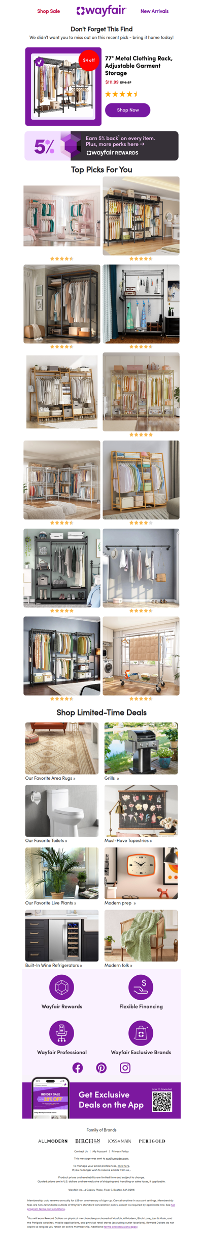 Your clothes rack search is over!