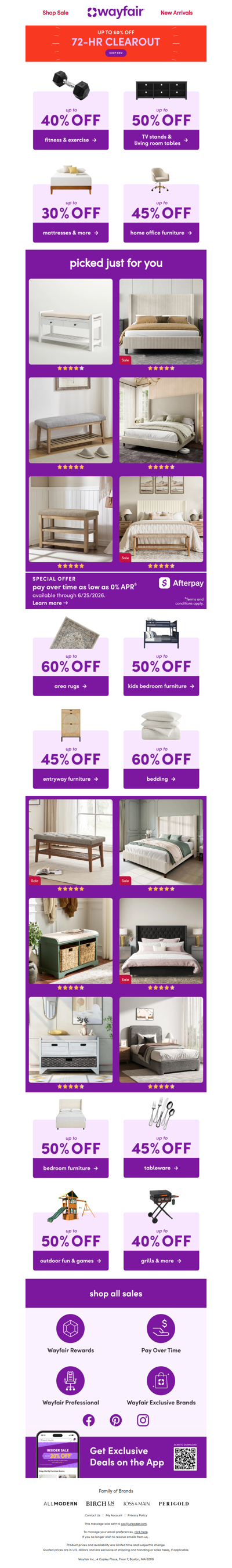 ⏰ 72 hours only: UP TO 60% OFF ⏰