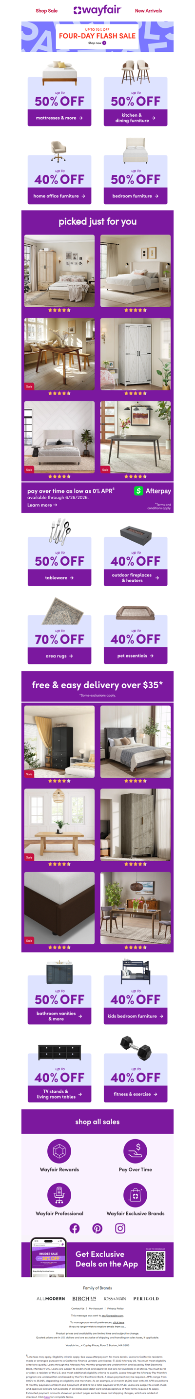 ⚡ ⏱️ ⚡ FOUR-DAY FLASH SALE ⚡ ⏱️ ⚡