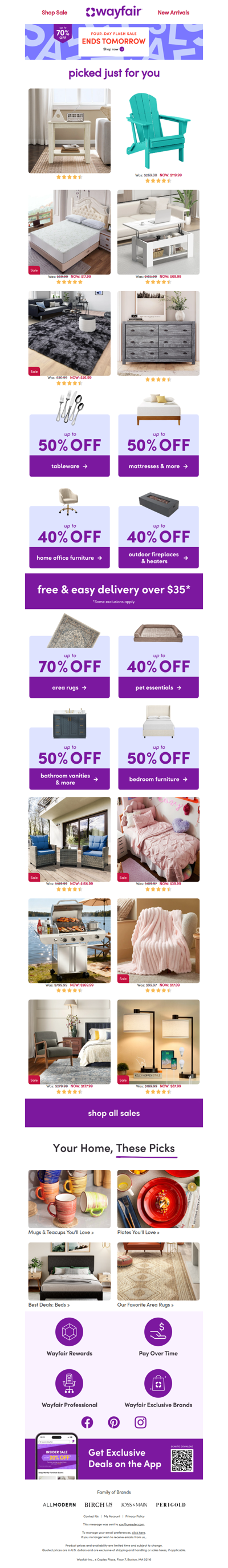 END TABLES ⏱️ FLASH SALE ⏱️ TICKTOCK ⏱️ Beat the clock!