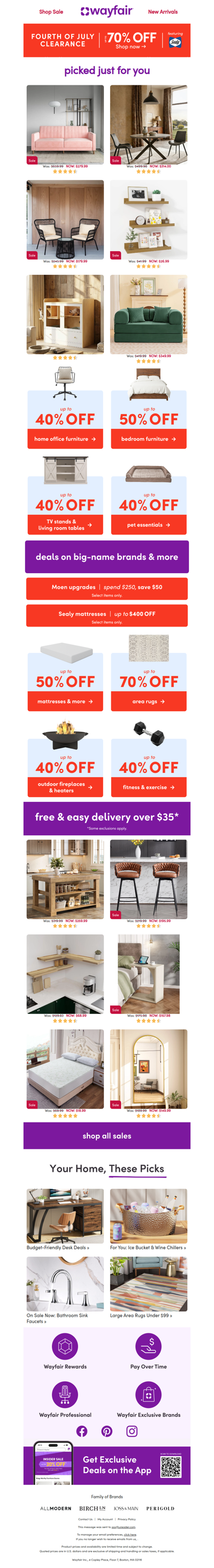 FUTONS 👉 FOURTH OF JULY DEALS 👉 This way 👉