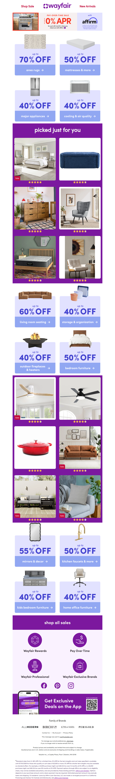 🔔 PAY-OVER-TIME SALE WITH AFFIRM 🔔