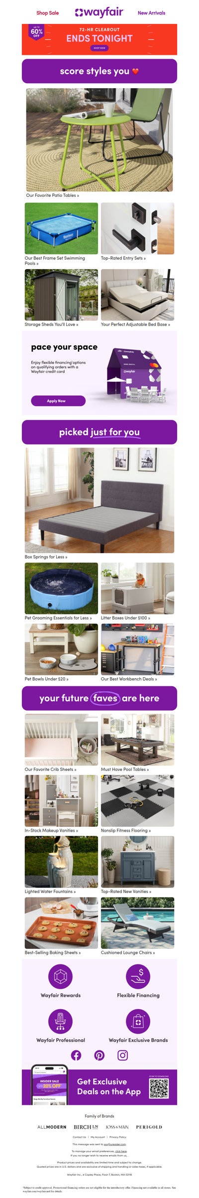 PATIO TABLES you'll love!!
