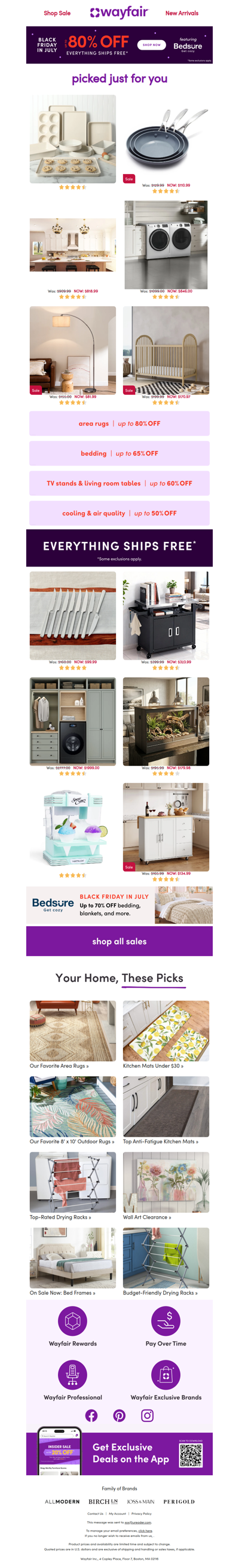 BAKEWARE SETS ⚫ UP TO 80% OFF ⚫ BLACK FRIDAY IN JULY ⚫