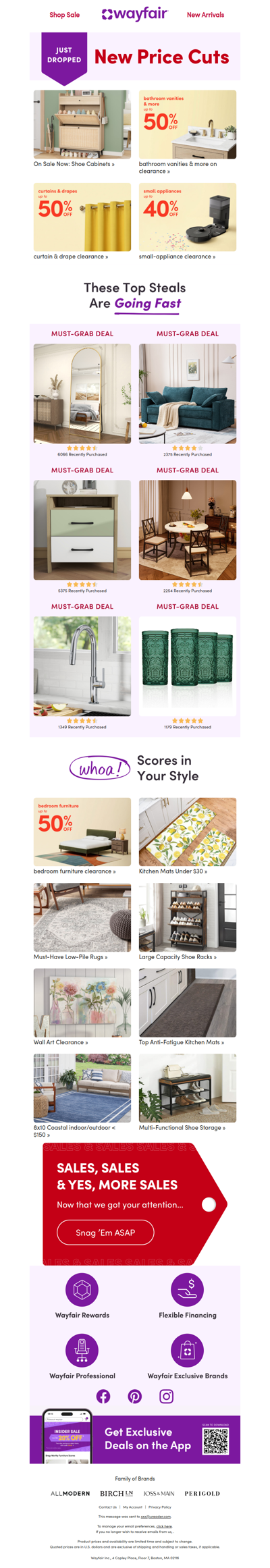 SHOE CABINETS *on sale.* Instant savings!️