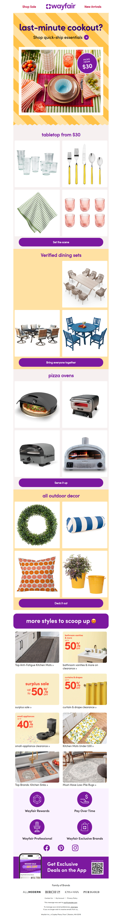 Last-minute outdoor dinner party? Here’s your setup >>>