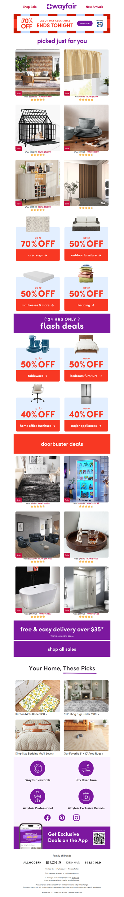 PATIO SOFAS ❌ FINAL HOURS ❌ FLASH DEALS ❌