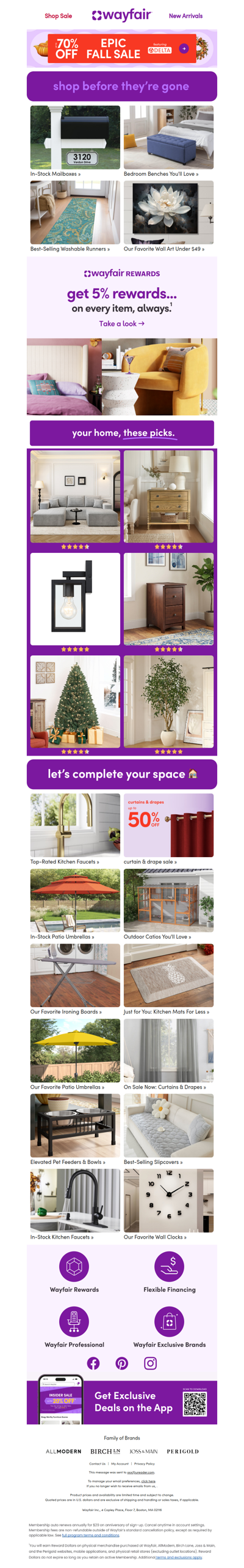 Move. Quick. MAILBOXES, in stock now >>