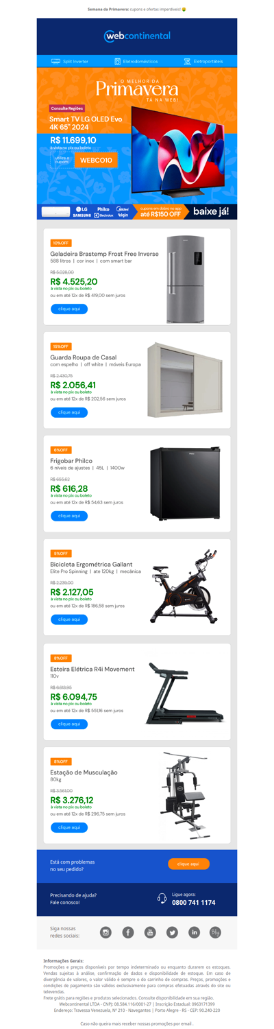 🌸 A Primavera Chegou com as melhores ofertas para você!