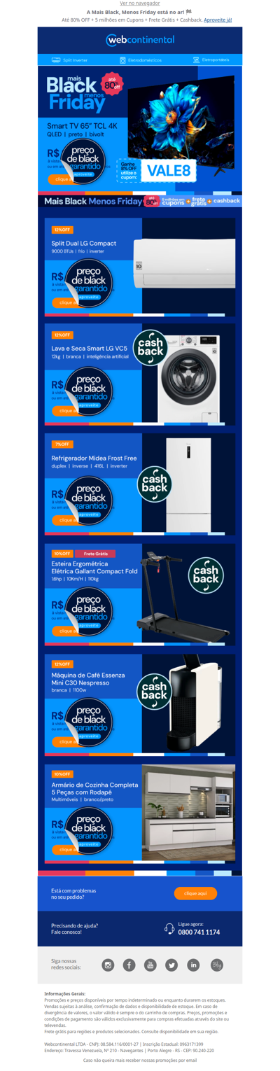 Preços de BLACK desbloqueados 🔓 Corre, porque não voltam mais!