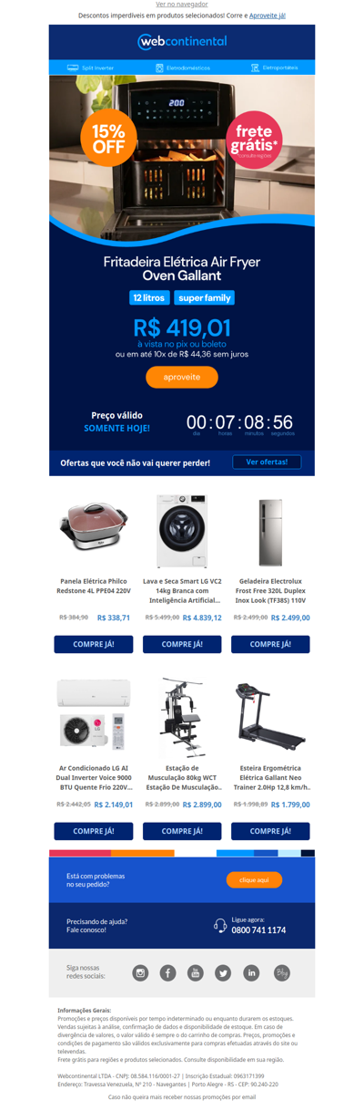 Ofertas que você não vai querer perder 👀