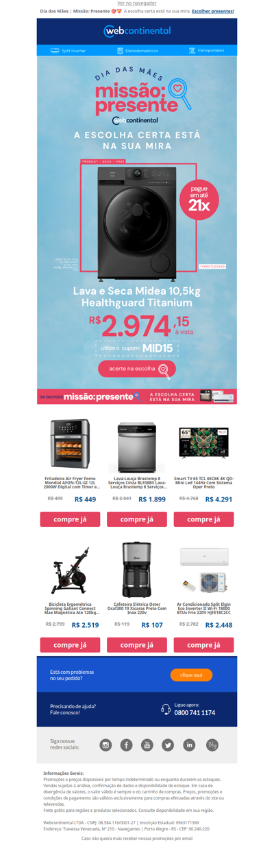 Para não errar no presente dela 💝