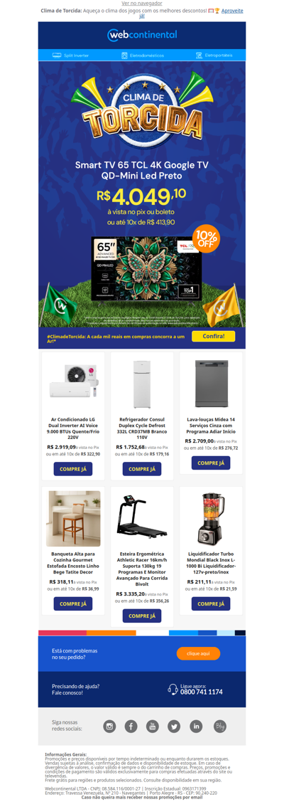 🏅⚽ A escalação das melhores ofertas chegou!