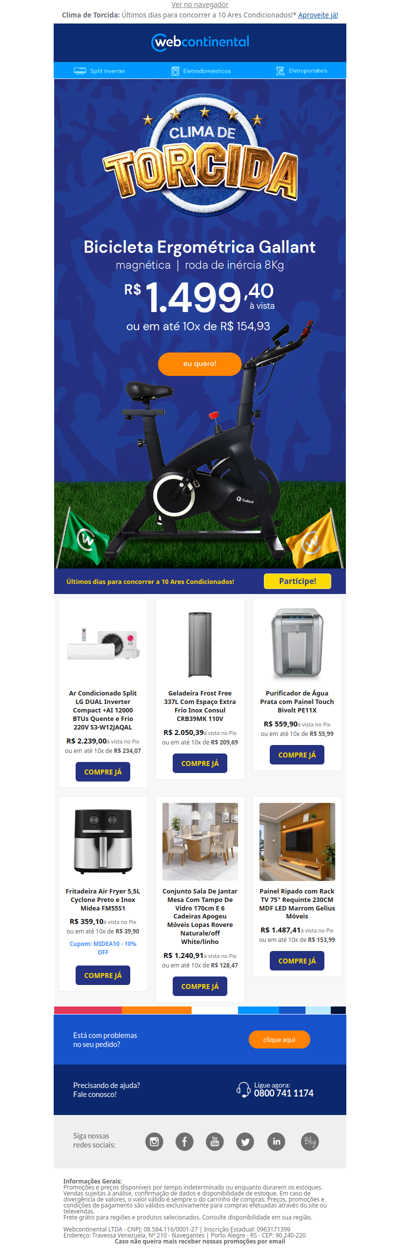 Seleção de ofertas imperdíveis para você! 📩