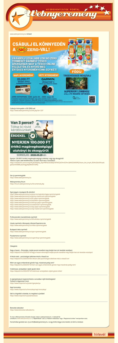 Csábulj el könnyedén a SIÓ ZERO-val!