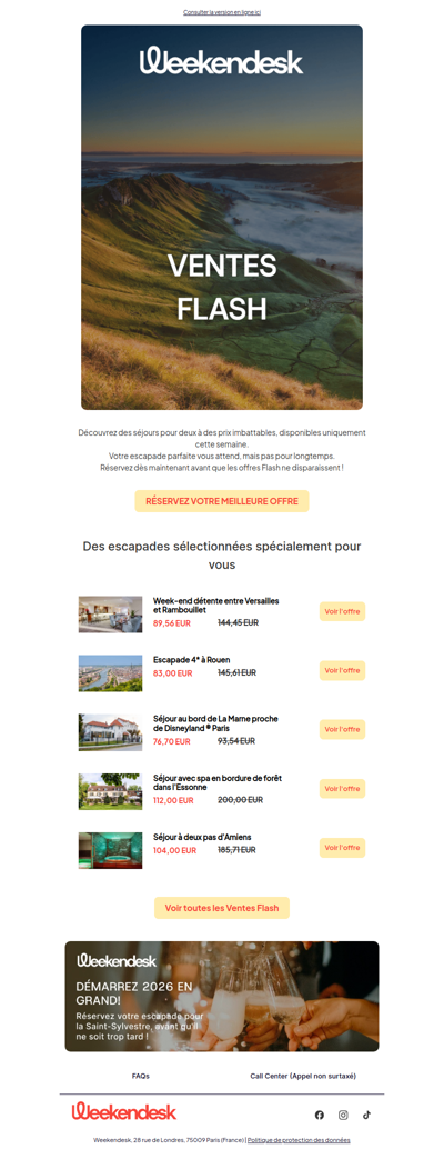 Dernière chance : les Ventes Flash de cette semaine !