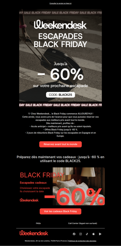 Psst Black Friday anticipé : réductions exclusives dès aujourd'hui