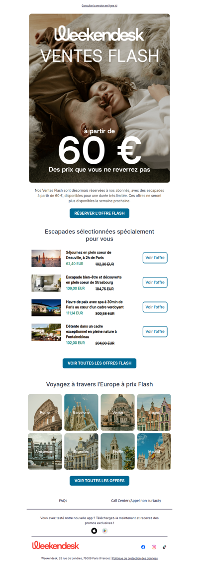 VENTES FLASH ! Accès exclusif réservé aux membres