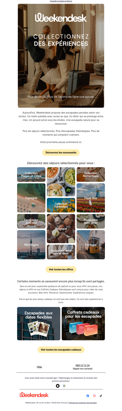 Prêt pour votre prochaine escapade ?