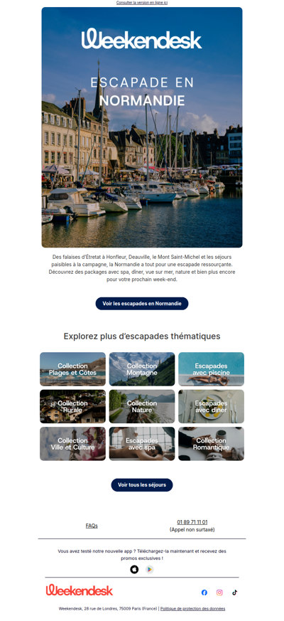 Escapade en Normandie