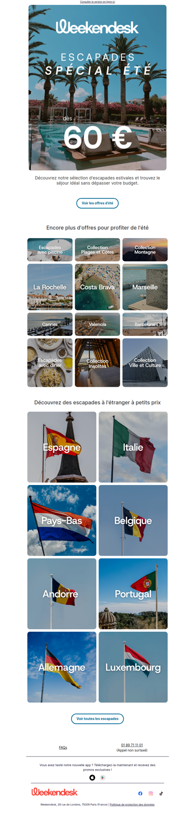 L'été dès 60 € ?