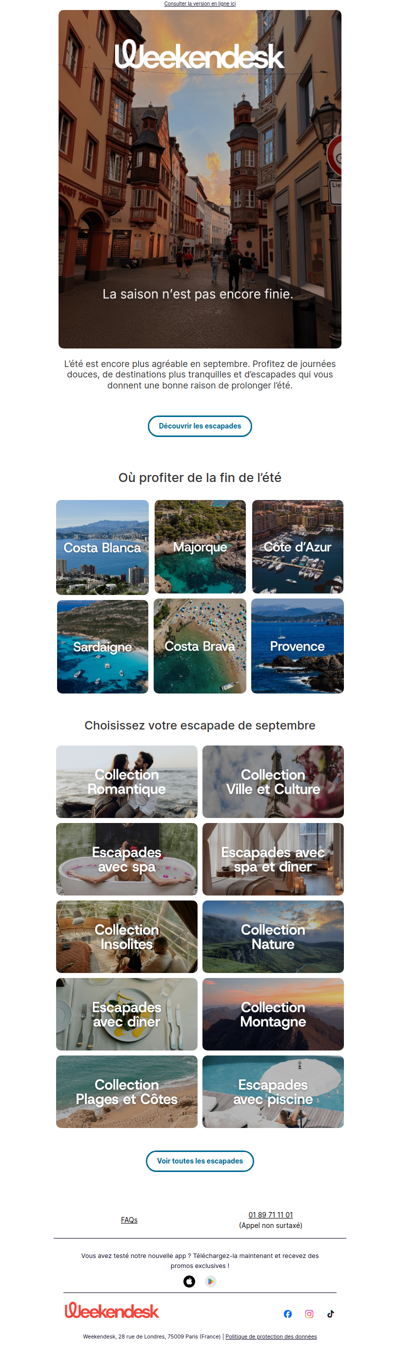 Septembre est le secret le mieux gardé de l’été