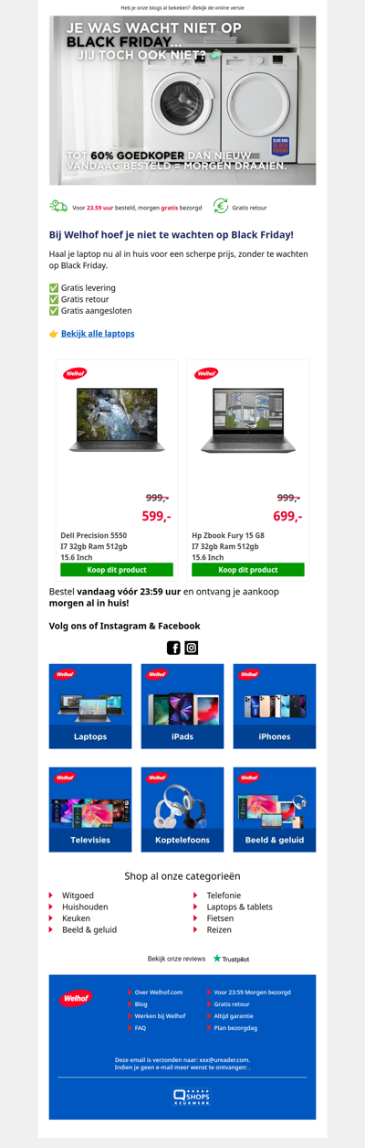 Waarom wachten op Black Friday? De beste laptop deals vind je vandaag al!