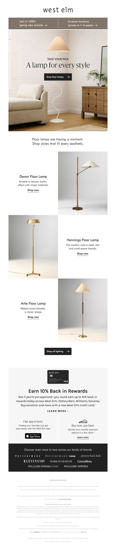 Trend forecast: Floor lamps