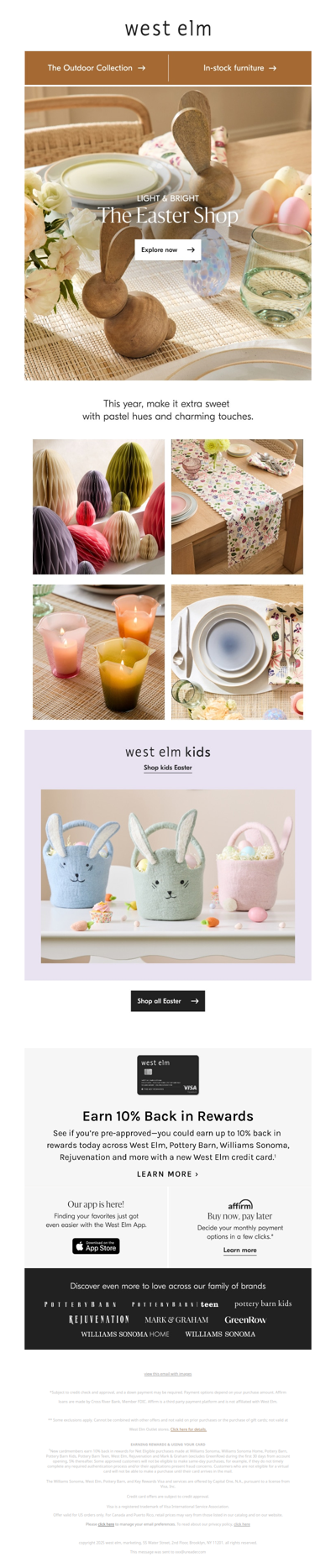 Simple, chic Easter ideas