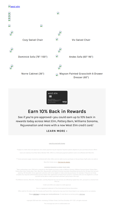 Inside: Fresh markdowns (save up to 60%)