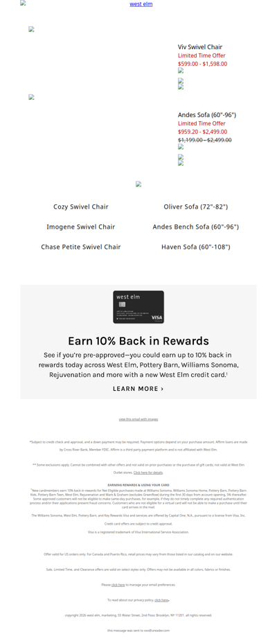 Viv Swivel Chair is on *sale* but going fast