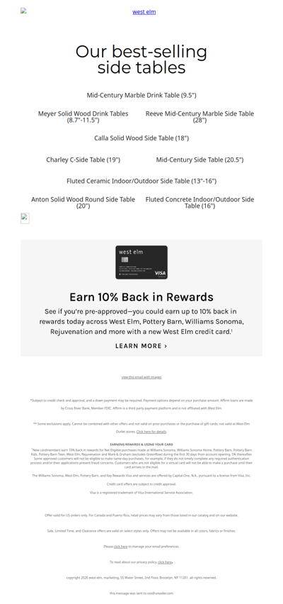 Check out our best-selling side tables