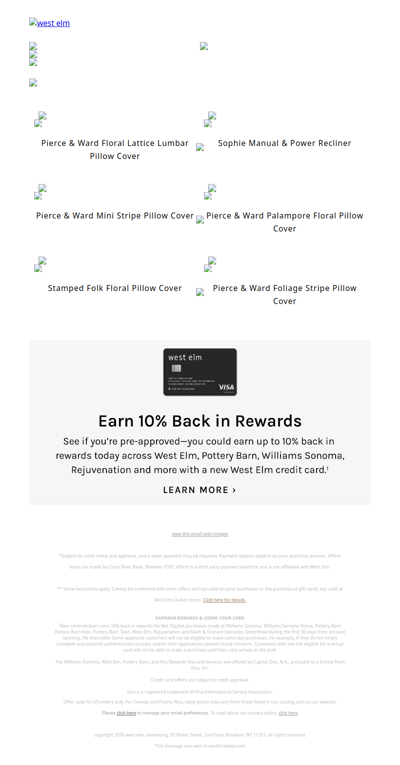 End tables starting at $99