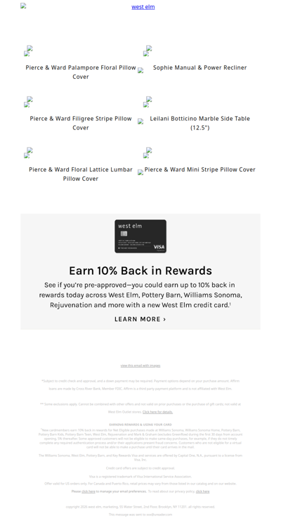 coming soon: emma chamberlain x west elm 🍎