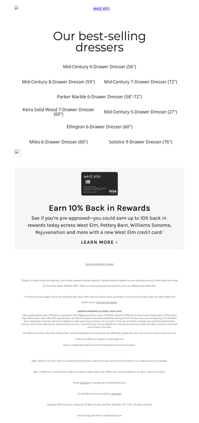 Check out our best-selling dressers