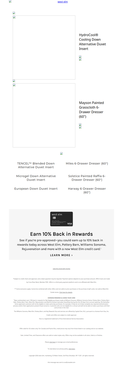 Come back and make it yours!