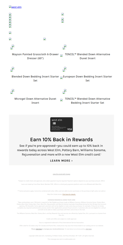 New bedroom furniture, *so* ready for spring