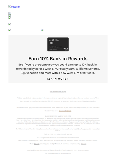 Don't miss open box outlet deals!