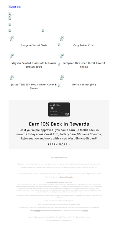 New spring clearance, major savings