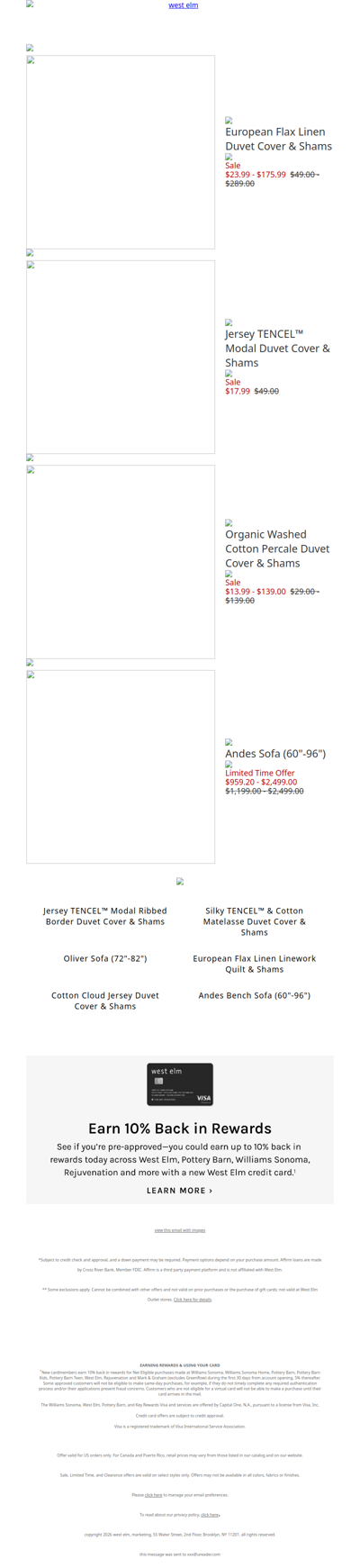 European Flax Linen Duvet Cover & Shams is on *sale* but going fast